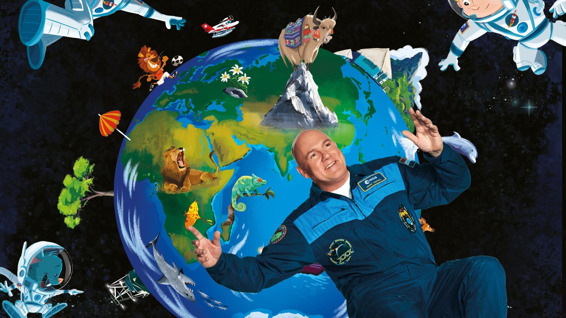 Reis om de aarde met de kleine astronauten 4+
