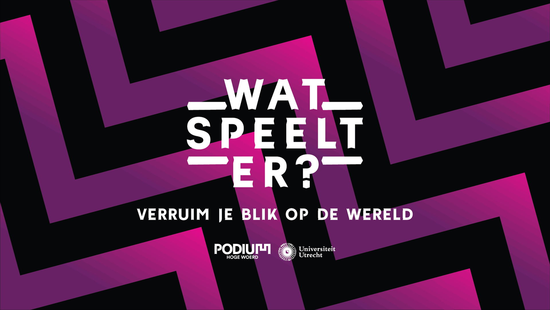 Wat speelt er?
